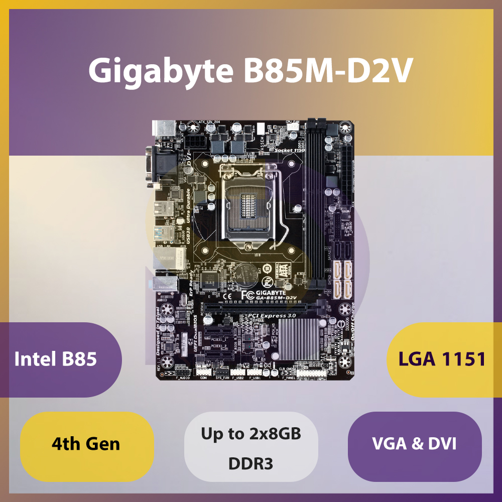 Gigabyte B85M-D2V