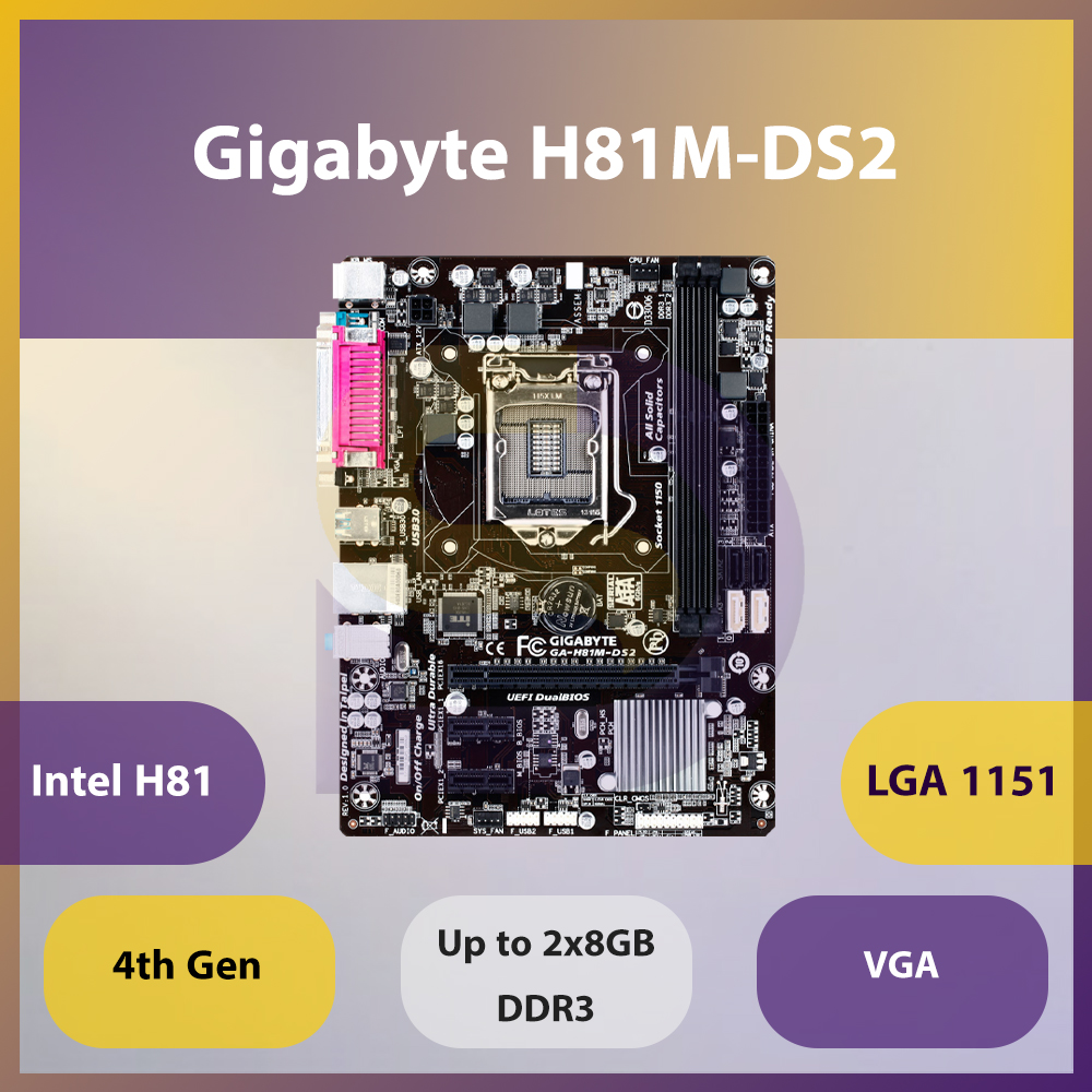 Gigabyte H81M-DS2